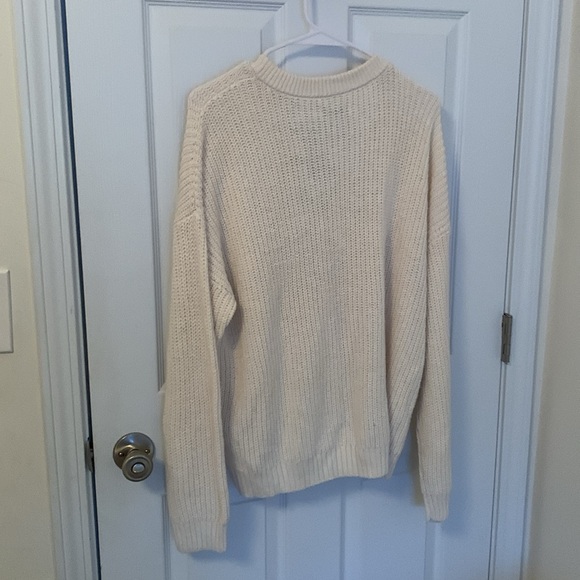 American Eagle Tie Front Fall sweater-Size Medium - Picture 4 of 4